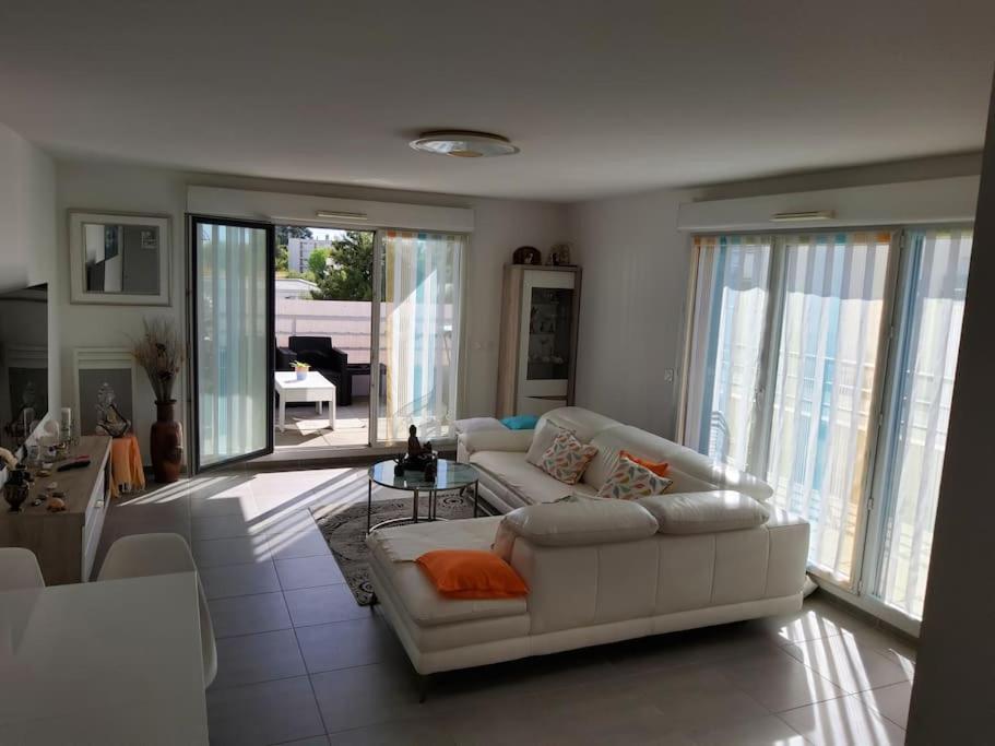 Arceaux Montpellier Splendide Roof Top Duplex Climatise Exterior foto